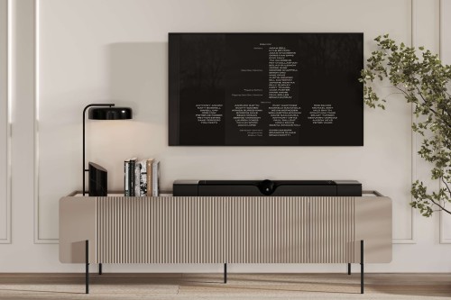 Szafka RTV 200 cm Malaga kaszmir