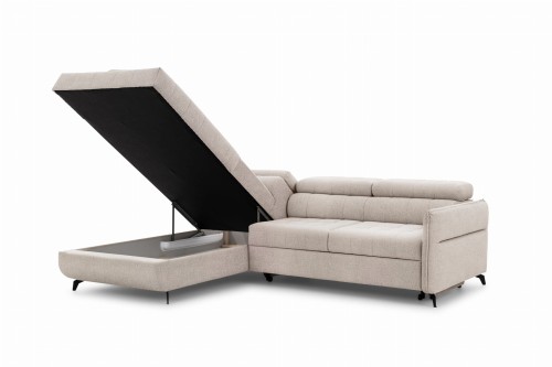 Narożnik do salonu beżowy Esma L