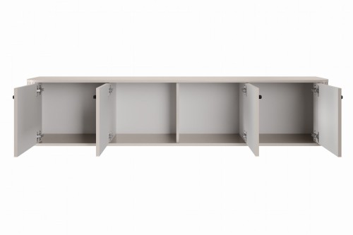 Szafka pod telewizor wisząca kaszmirowa Vesper 4d 187 cm