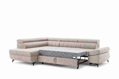 Narożnik do salonu beżowy Valeria L