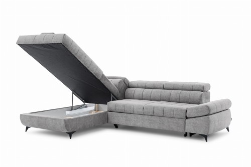 Narożnik do salonu szary Valeria L