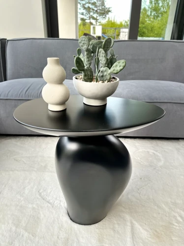 Stolik kawowy czarny nowoczesny NUMBA