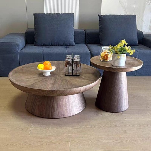 Stolik kawowy okrągły 90 cm FUSJA L