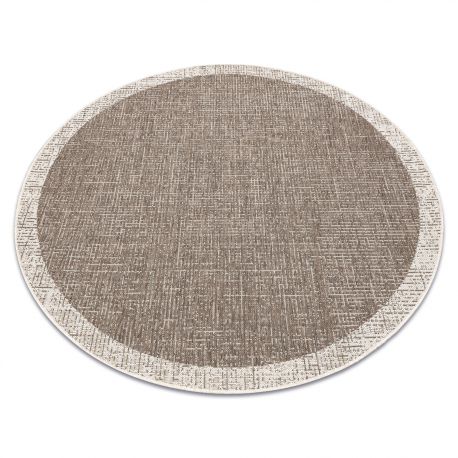 dywan-sznurkowy-sizal-floorlux-kolo-20401-ramka-taupe-szampanski