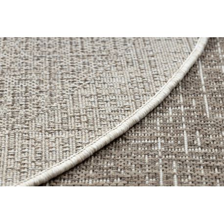 dywan-sznurkowy-sizal-floorlux-kolo-20401-ramka-taupe-szampanski