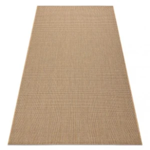 DYWAN SZNURKOWY SIZAL FLOORLUX 20580 gładki, jednolity, jednokolorowy - natural / coffeee