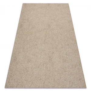 Dywan sizal FLAT 49371265 Kratka - beż naturalny kolor słomkowy, sznurkowy