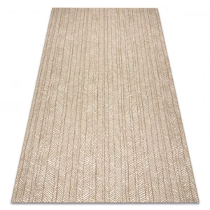 Dywan sizal FLAT 48964265 Jodełka - beż naturalny kolor słomkowy, sznurkowy