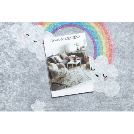 dywan-do-prania-junior-52063801-tecza-chmurki-dla-dzieci-antyposlizgowy-szary