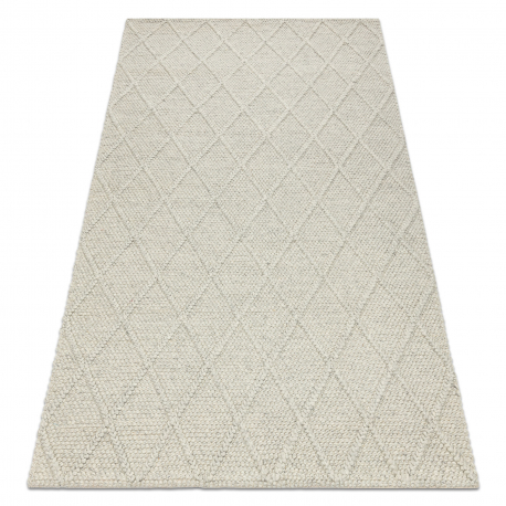 dywan-welniany-tahar-99001c-bezowy-recznie-tkany-petelkowy-romby-boho
