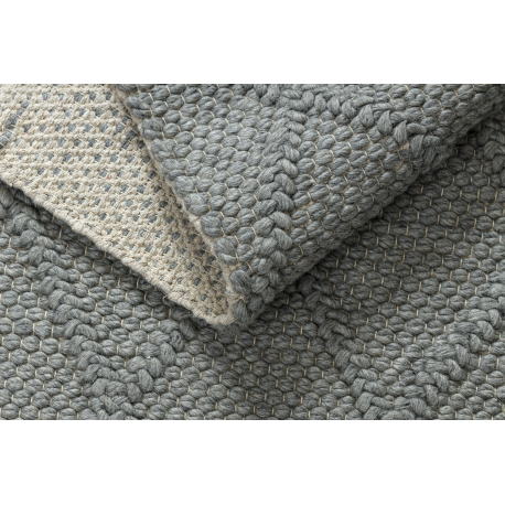 dywan-welniany-tahar-99001g-szary-recznie-tkany-petelkowy-romby-boho