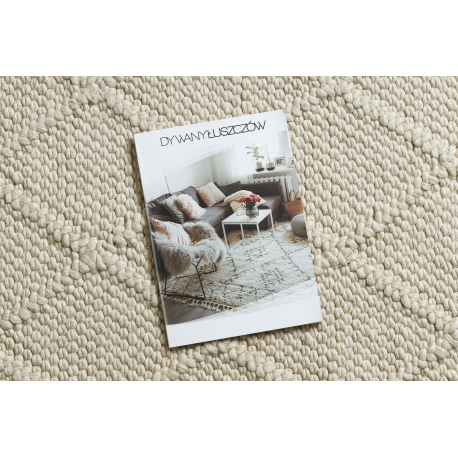 dywan-welniany-tahar-99001b-krem-recznie-tkany-petelkowy-romby-boho
