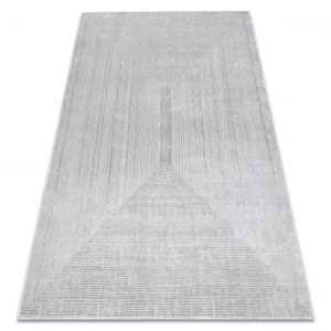 Dywan BALANCE 8788 szary - Geometryczny, strukturalny, glamour