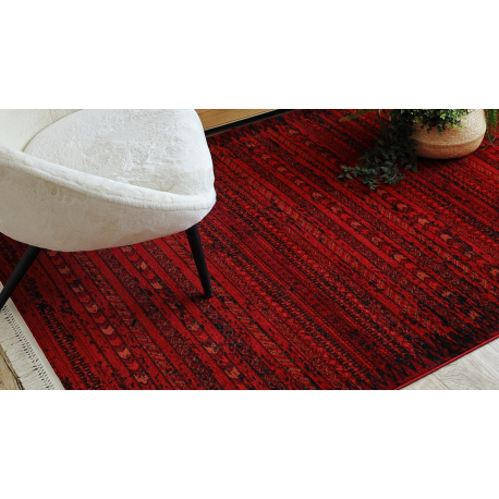 dywan-orient-5820-bordo-czarny-orientalny-pasy-z-fredzlami-