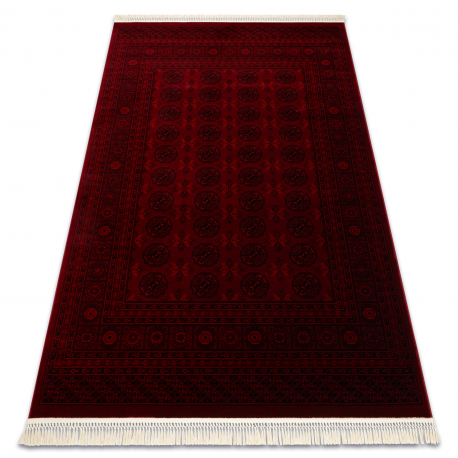 dywan-orient-6889-bordo-czarny-buchara-ramka-orientalny-z-fredzlami-