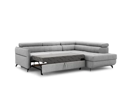 Narożnik szary z funkcją spania Esma L