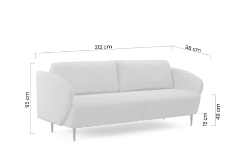 wymiary kanapy Natali