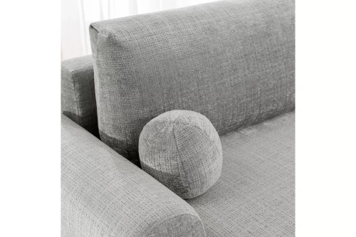 Lotus Kanapa szara do salonu