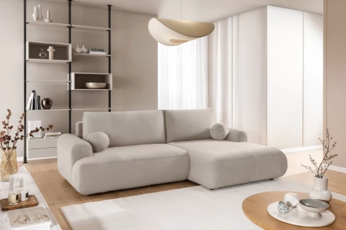 Narożnik do salonu z funkcją spania Lotus