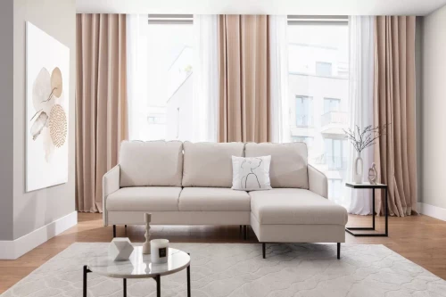 Narożnik do salonu Talos Mini beżowy