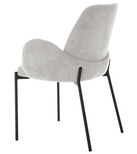 Krzesło do jadalni GARDENIA szare