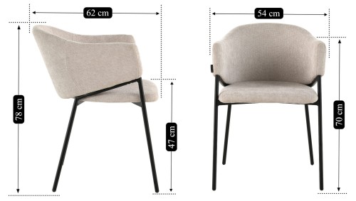 Krzesło kross wymiary