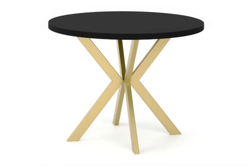 zloty-stol-do-salonu-owalny-broon-rozkladany-100cm