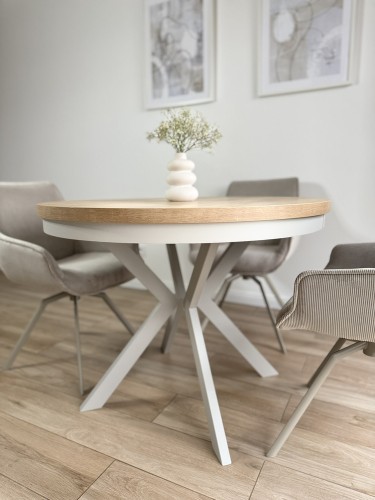 Stół do salonu rozkładany kaszmirowy BROON