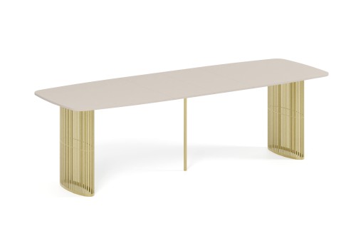 Stół owalny  złote nogi Arcadia