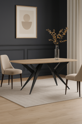 Stół do salonu rozkładany 160 cm Axis