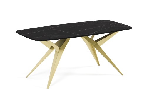 Stół rozkładany glamour AXIS 200 cm