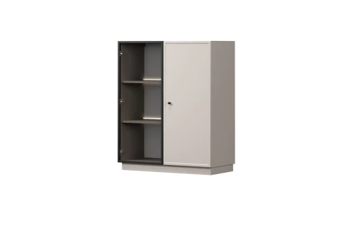 Witryna do salonu LORINI 100 cm kaszmir