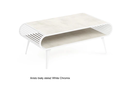 Aristo biały stelaż White Chromix.jpg