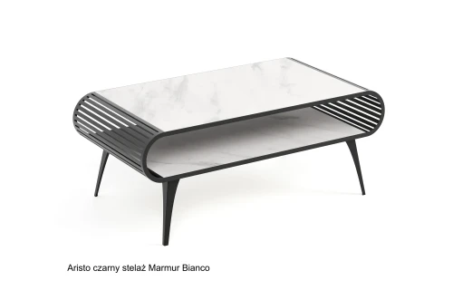Aristo czarny stelaż Marmur Bianco.jpg