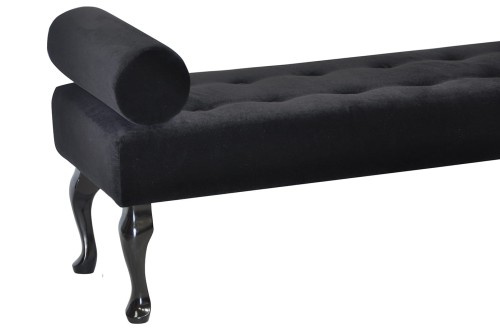 Pikowana ławka z podłokietnikami Baroque 140 