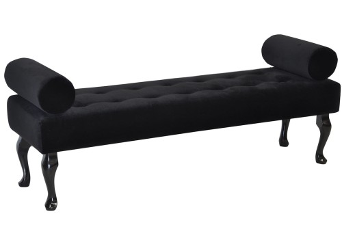 Pikowana ławka z podłokietnikami Baroque 140 