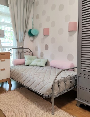 Łóżko metalowe Wave dla dziecka