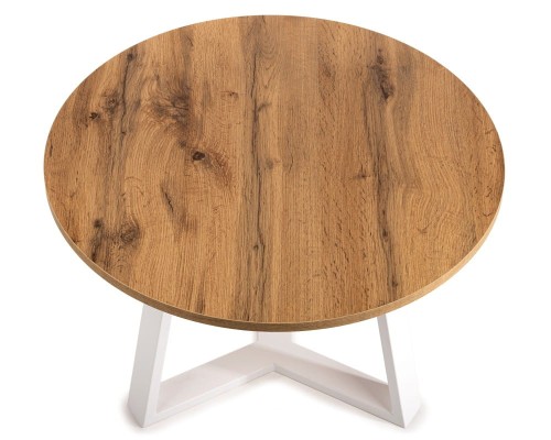 Stolik drewniany okrągły dąb lancelot