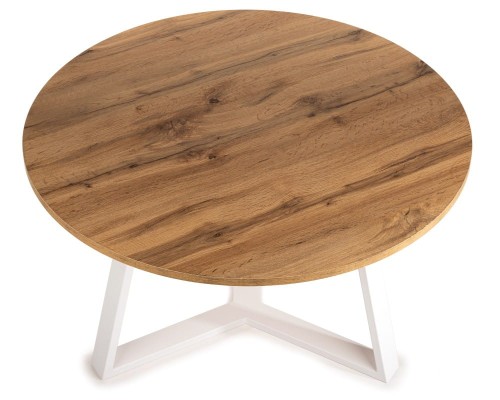 Stolik okrągły drewniany