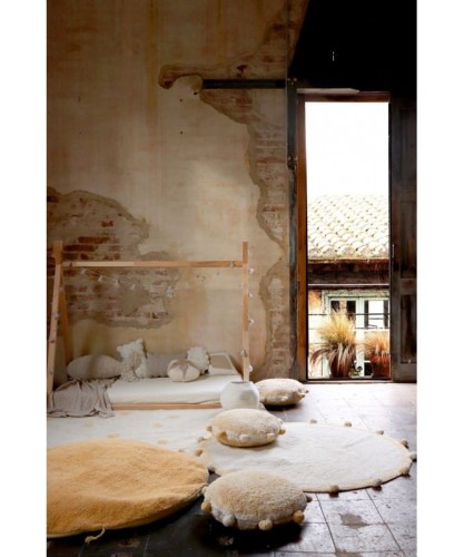 Dywan do pokoju dziecięcego Bubbly Natural Honey Lorena Canals