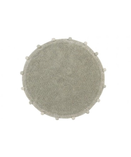 Dywan do prania w pralce Bubbly Olive Natural 120 cm Lorena Canals