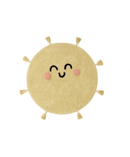 Dywan do pokoju dziecięcego słoneczko You're My Sunshine Ø100 cm Mr Wonderful & Lorena Canals