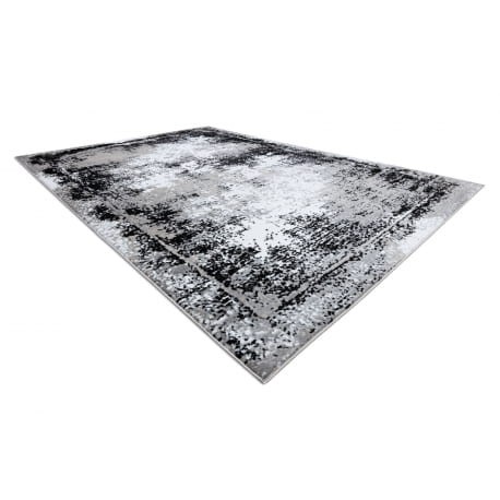 Dywan szaro czarny vintage