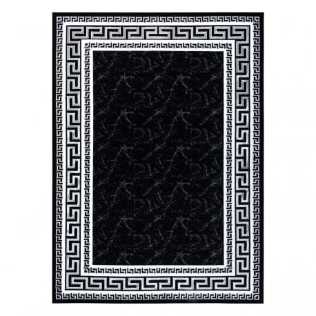 Dywan czarny grecki ramka GLOSS 2813 87