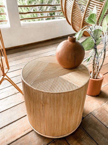 Stolik kawowy ogrodowy rattanowy JONAS