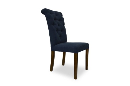 Krzesło tapicerowane w stylu Chesterfield Antoinette