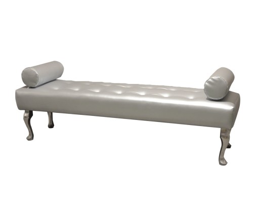 Pikowana ławka z podłokietnikami Baroque 140 