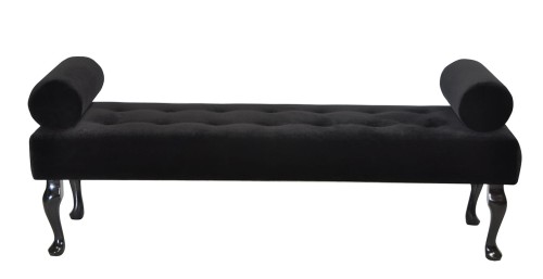 Pikowana ławka z podłokietnikami Baroque 140 